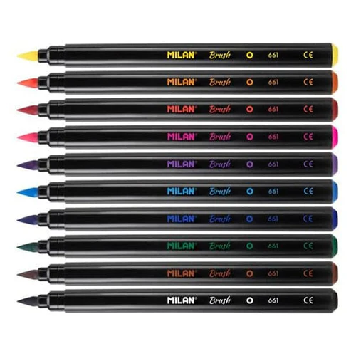 MilanBrushmarkerPackof10