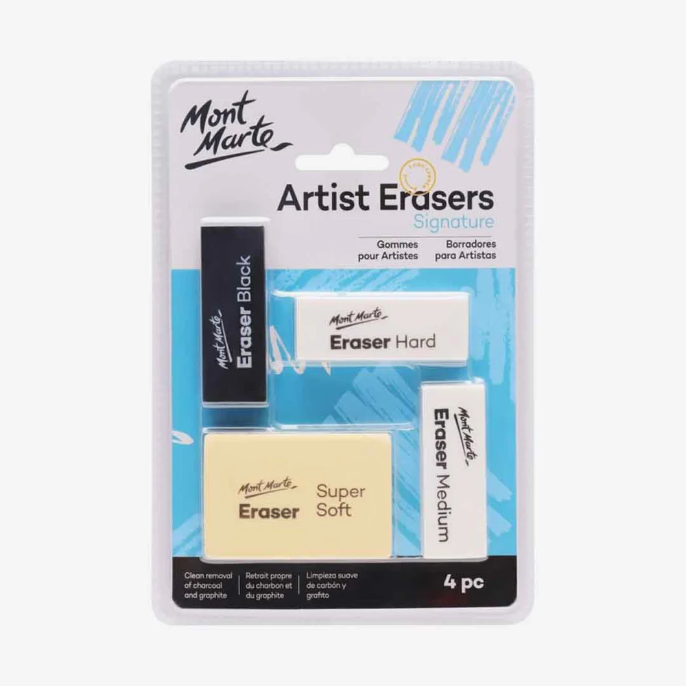 Mont-Marte-Signature-Artist-Erasers-Pack-Of-4