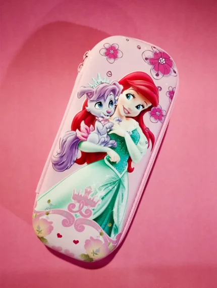 Princess Cartoon 3D Pencil Pouch for Girls